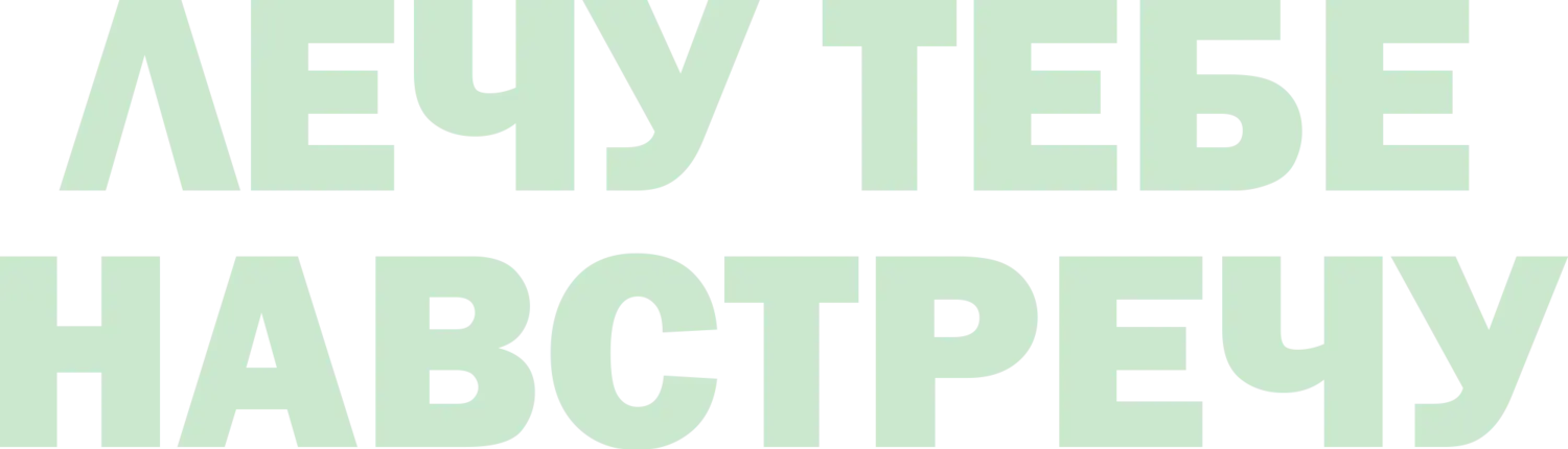 Лечу тебе навстречу — логотип