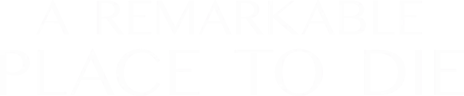 Прекрасное место, чтобы умереть — логотип